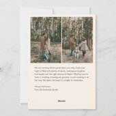 Retro Hocus Pocus Halloween Photo Collage Feestdagenkaart (Achterkant)