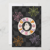 Retro Hocus Pocus Halloween Verjaardag Kaart (Achterkant)