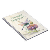 Retro Hoe magische libellen zijn Notitieboek (Rechterzijde)