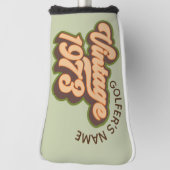 Retro  Hoesje 1973 Aangepast papier Golfheadcover (Draai 90)