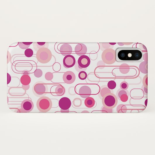 Retro Hoesje van de Telefoon van de Kunst van het (Achterkant (horizontaal))