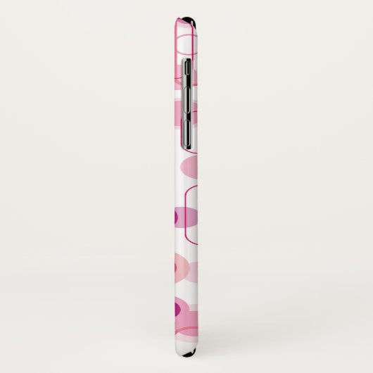 Retro Hoesje van de Telefoon van de Kunst van het (Achterkant/links)