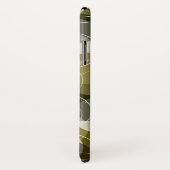 Retro Hoesje van de Telefoon van het Patroon van (Achterkant / rechts)