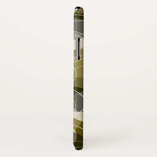 Retro Hoesje van de Telefoon van het Patroon van (Achterkant / rechts)