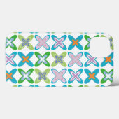 Retro Hoesje van de Telefoon van het Patroon van (Achterkant (horizontaal))