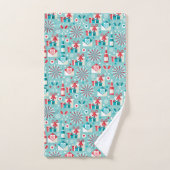 Retro Holiday Bathroom Towel set Bad Handdoek (Handdoek)