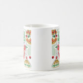 Retro Holiday Bird Coffee Cup Koffiemok (Center)