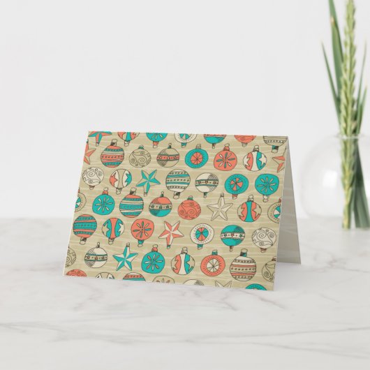 Retro Holidays [card] Feestdagen Kaart (Voorkant)