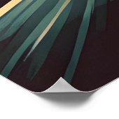 Retro Hollywood illustratie Poster (Hoek)