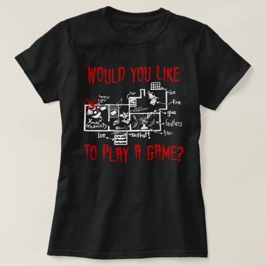 Retro Home alleen geeft filmventilatoren T-shirt (Design voorkant)