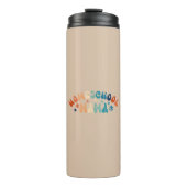 Retro Homeschool Moeder Mama Thermosbeker (Voorkant)