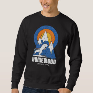 Retro Homewood Mountain Ski Wit Fox T-shirt