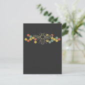 Retro Honeycomb Natuur Bewustmaker Briefkaart (Staand voorkant)