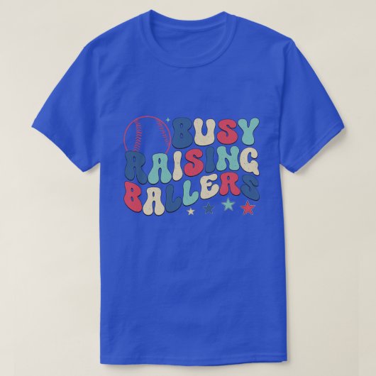 Retro honkbal1 4 t-shirt (Design voorkant)