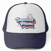 Retro Honkbal Moeder Trucker Hoed