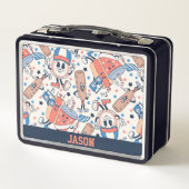 Retro  honkbal op maat (Achterkant)