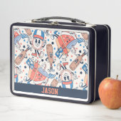 Retro  honkbal op maat (In situ)