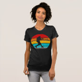 Retro honkbal t-shirt (Voorkant volledig)
