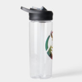 Retro Honolulu Hike Sunset Waterfles (Rechts)