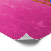 Retro Honu Surfboard Poster (Hoek)