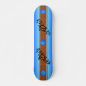 Retro Honu Surfboard Skateboard (Voorkant)