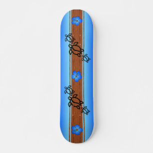 Retro Honu Surfboard Skateboard