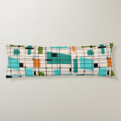 Retro Hoofdkussen van het Net & van het Lichaam Lichaamskussen (Achterkant)