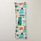 Retro Hoofdkussen van het Net & van het Lichaam Lichaamskussen (Achterkant (Verticaal))