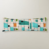 Retro Hoofdkussen van het Net & van het Lichaam Lichaamskussen (Voorkant)