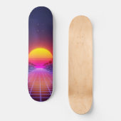 Retro Horizon Persoonlijk Skateboard (Voorkant)