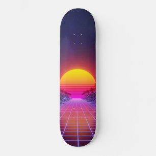 Retro Horizon Persoonlijk Skateboard