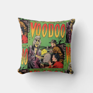 Retro Horror Comic Book Decorative Sierkussennen Kussen