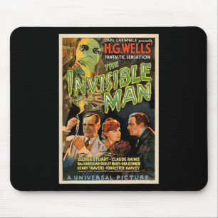 Retro Horror Filmmonsters Halloween Muismat