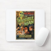 Retro Horror Filmmonsters Halloween Muismat (Met muis)