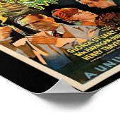 Retro Horror Filmmonsters Halloween Poster (Hoek)