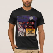 Retro Horror Movie T-shirt (Voorkant)