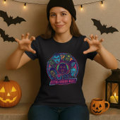 Retro Horror Nacht Monsters T-shirt