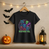 Retro Horror Nightmare Gift voor Monster Fans T-shirt
