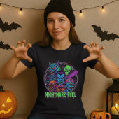 Retro Horror Nightmare Gift voor Monster Fans T-shirt