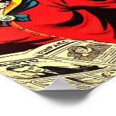 Retro Horror Vampire Comics Poster (Hoek)