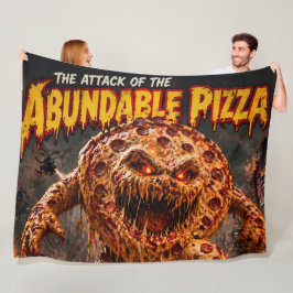 Retro horrorfilm fleece deken