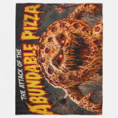 Retro horrorfilm fleece deken (Voorkant)