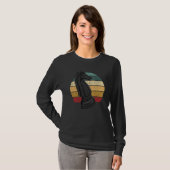 Retro Horse Rook Chess Player Coach Graphic T-shirt (Voorkant volledig)