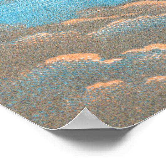 Retro Hot Air Ballon Uitzicht eerste ballon Poster (Hoek)