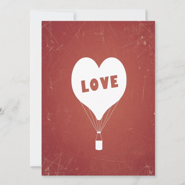 Retro  Hot Air ballonpatroon (Voorkant)