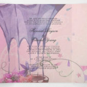 Retro hot-air ballonvaarding drieledig binnenvlie drieluik uitnodiging (Binnenkant midden)