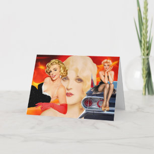 Retro Hot Birthday Kaart