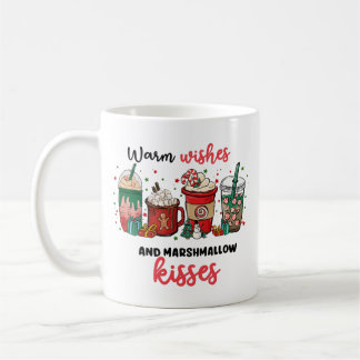 Retro Hot Chocoa Chocolade Mok voor kerstmis