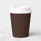 Retro Hot Coffee Papieren Bekers (Achterkant)