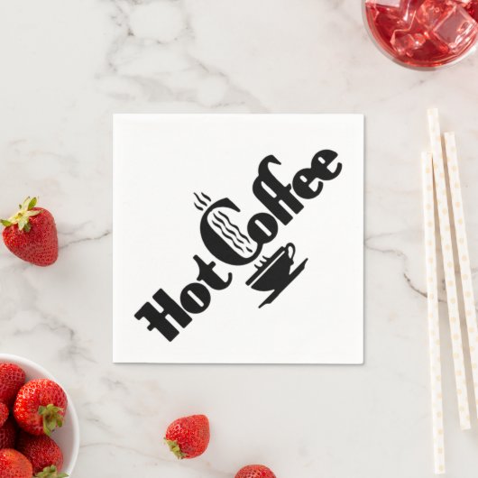 Retro Hot Coffee Servetten (Insitu)